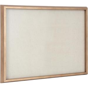 image:imageKate and Laurel Framed Glass Dry Erase Art Natural Linen Light Whiteboard for Wall by The Creative Bunch Studio 24 x 18 Blake Gold Frame Modern Dry Erase Art for Wall Decor