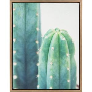 image:imageKate and Laurel Sylvie Cactus Framed Canvas Wall Art by F2 Images 18x24 Gold