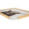 image:imageKate and Laurel Blake Hey Dude Highland Cow Color Framed Printed Glassl Wall Art by The Creative Bunch Studio 18x24 Natural Farmhouse Animal ArtNatural