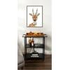 image:imageKate and Laurel Framed Canvas Wall Art Print Buck by Madeline Jeppesen 18 x 24 Sylvie Natural Frame Rustic Farmhouse Animal Art for Wall DecorSylvie Walnut