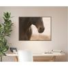 image:imageKate and Laurel Framed Canvas Wall Art Print Dusty by Crystal Lynn Collins 38 x 28 Sylvie Walnut Frame Rustic Farmhouse Animal Art for Wall DecorSylvie Beaded Dark Gold