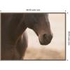 image:imageKate and Laurel Framed Canvas Wall Art Print Dusty by Crystal Lynn Collins 38 x 28 Sylvie Walnut Frame Rustic Farmhouse Animal Art for Wall DecorSylvie Beaded Dark Gold
