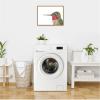 image:imageKate and Laurel Framed Canvas Wall Art Print Hummingbird by Madeline Jeppesen 24 x 18 Sylvie Natural Frame Whimsical Animal Art for Wall DecorSylvie Natural