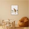 image:imageKate and Laurel Framed Canvas Wall Art Print Leopard II by July Art Prints 23 x 33 Sylvie Dark Gold Frame Whimsical Animal Art for Wall Decor