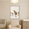image:imageKate and Laurel Framed Canvas Wall Art Print Leopard II by July Art Prints 23 x 33 Sylvie Dark Gold Frame Whimsical Animal Art for Wall Decor