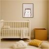 image:imageKate and Laurel Framed Canvas Wall Art Print Owl by July Art Prints 18 x 24 Sylvie Walnut Frame Whimsical Animal Art for Wall Decor