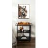 image:imageKate and Laurel Framed Canvas Wall Art Print Tiger by Madeline Jeppesen 18 x 24 Sylvie Walnut Frame Bohemian Boho Animal Art for Wall DecorSylvie Walnut