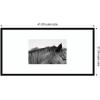 image:imageKate and Laurel Framed Wall Art Print Auburn by Alicia Bock 41 x 21 Svelte Noir Black Frame Modern Contemporary Animal Art for Wall DecorSvelte Noir Black