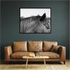 image:imageKate and Laurel Framed Wall Art Print Auburn by Alicia Bock 41 x 21 Svelte Noir Black Frame Modern Contemporary Animal Art for Wall DecorSvelte Noir Black
