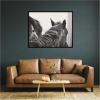 image:imageKate and Laurel Framed Wall Art Print Black Horses by Emiko and Mark Franzen F2 Images 41 x 33 Svelte Noir Black Frame Rustic Farmhouse Animal Art for Wall DecorSvelte Noir Black