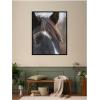 image:imageKate and Laurel Framed Wall Art Print Black and White Horse by Emiko and Mark Franzen F2 Images 33 x 41 Svelte Noir Black Frame Rustic Farmhouse Animal Art for Wall DecorSvelte Noir Black