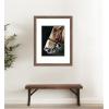 image:imageKate and Laurel Framed Wall Art Print Chestnut Horse by Mary Sparrow 27 x 35 Pia Medium Brown Narrow Frame Rustic Farmhouse Animal Art for Wall DecorPia Medium Brown Narrow