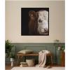 image:imageKate and Laurel Framed Wall Art Print Cow Close by Emiko and Mark Franzen F2 Images 33 x 21 Svelte Noir Black Frame Rustic Farmhouse Animal Art for Wall DecorSvelte Noir Black