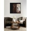 image:imageKate and Laurel Framed Wall Art Print Cow Close by Emiko and Mark Franzen F2 Images 33 x 21 Svelte Noir Black Frame Rustic Farmhouse Animal Art for Wall DecorSvelte Noir Black