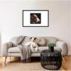 image:imageKate and Laurel Framed Wall Art Print Cow Profile by Emiko and Mark Franzen F2 Images 33 x 21 Svelte Noir Black Frame Rustic Farmhouse Animal Art for Wall DecorSvelte Noir Black