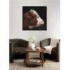image:imageKate and Laurel Framed Wall Art Print Cow Profile by Emiko and Mark Franzen F2 Images 33 x 21 Svelte Noir Black Frame Rustic Farmhouse Animal Art for Wall DecorSvelte Noir Black