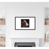 image:imageKate and Laurel Framed Wall Art Print Cow Profile by Emiko and Mark Franzen F2 Images 33 x 21 Svelte Noir Black Frame Rustic Farmhouse Animal Art for Wall DecorSvelte Noir Black