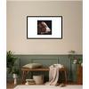 image:imageKate and Laurel Framed Wall Art Print Cow Profile by Emiko and Mark Franzen F2 Images 33 x 21 Svelte Noir Black Frame Rustic Farmhouse Animal Art for Wall DecorSvelte Noir Black