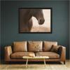 image:imageKate and Laurel Framed Wall Art Print Dusty by Crystal Lynn Collins 25 x 25 Svelte Noir Black Frame Rustic Farmhouse Animal Art for Wall DecorManhattan Black