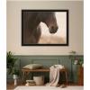 image:imageKate and Laurel Framed Wall Art Print Dusty by Crystal Lynn Collins 25 x 25 Svelte Noir Black Frame Rustic Farmhouse Animal Art for Wall DecorManhattan Black