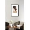 image:imageKate and Laurel Framed Wall Art Print Dusty by Crystal Lynn Collins 25 x 25 Svelte Noir Black Frame Rustic Farmhouse Animal Art for Wall DecorSvelte Noir Black
