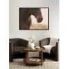 image:imageKate and Laurel Framed Wall Art Print Dusty by Crystal Lynn Collins 25 x 25 Svelte Noir Black Frame Rustic Farmhouse Animal Art for Wall DecorSvelte Noir Black
