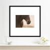 image:imageKate and Laurel Framed Wall Art Print Dusty by Crystal Lynn Collins 25 x 25 Svelte Noir Black Frame Rustic Farmhouse Animal Art for Wall DecorSvelte Noir Black