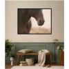 image:imageKate and Laurel Framed Wall Art Print Dusty by Crystal Lynn Collins 25 x 25 Svelte Noir Black Frame Rustic Farmhouse Animal Art for Wall DecorSvelte Noir Black