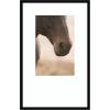 image:imageKate and Laurel Framed Wall Art Print Dusty by Crystal Lynn Collins 25 x 25 Svelte Noir Black Frame Rustic Farmhouse Animal Art for Wall DecorSvelte Noir Black
