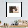 image:imageKate and Laurel Framed Wall Art Print Dusty by Crystal Lynn Collins 25 x 25 Svelte Noir Black Frame Rustic Farmhouse Animal Art for Wall DecorSvelte Noir Black
