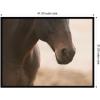 image:imageKate and Laurel Framed Wall Art Print Dusty by Crystal Lynn Collins 25 x 25 Svelte Noir Black Frame Rustic Farmhouse Animal Art for Wall DecorSvelte Noir Black