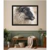 image:imageKate and Laurel Framed Wall Art Print Edward Crop by Emiko and Mark Franzen F2 Images 42 x 32 Woodgrain Stripe Mocha Frame Rustic Farmhouse Animal Art for Wall DecorManhattan Black