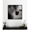 image:imageKate and Laurel Framed Wall Art Print Horse Like Velvet by Laura Evans 25 x 25 Svelte Noir Black Frame Modern Contemporary Animal Art for Wall Decor33L x 33W