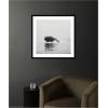 image:imageKate and Laurel Framed Wall Art Print Humpback Whale No 4 by Laura Evans 25 x 25 Svelte Noir Black Frame Coastal Animal Art for Wall DecorSvelte Noir Black