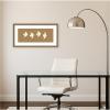 image:imageKate and Laurel Framed Wall Art Print Minimalist Birds Panel 2 Brown by Laura Moss 25 x 13 Belvedere Bronze Frame Modern Contemporary Animal Art for Wall Decor