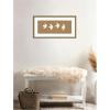image:imageKate and Laurel Framed Wall Art Print Minimalist Birds Panel 2 Brown by Laura Moss 25 x 13 Belvedere Bronze Frame Modern Contemporary Animal Art for Wall Decor