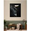 image:imageKate and Laurel Framed Wall Art Print Minimalist Black Highland Cow Close by Michael Schauer 33 x 41 Svelte Noir Black Frame Modern Contemporary Animal Art for Wall DecorSvelte Noir Black