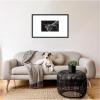 image:imageKate and Laurel Framed Wall Art Print Scottish Highland No 6 by Crystal Lynn Collins 33 x 21 Svelte Noir Black Frame Rustic Farmhouse Animal Art for Wall DecorSvelte Noir Black