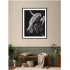 image:imageKate and Laurel Framed Wall Art Print Scottish Highland Vertical by Crystal Lynn Collins 33 x 41 Svelte Noir Black Frame Rustic Farmhouse Animal Art for Wall DecorSvelte Noir Black