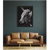 image:imageKate and Laurel Framed Wall Art Print Scottish Highland Vertical by Crystal Lynn Collins 33 x 41 Svelte Noir Black Frame Rustic Farmhouse Animal Art for Wall DecorManhattan Black