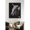 image:imageKate and Laurel Framed Wall Art Print Scottish Highland Vertical by Crystal Lynn Collins 33 x 41 Svelte Noir Black Frame Rustic Farmhouse Animal Art for Wall DecorManhattan Black