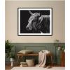 image:imageKate and Laurel Framed Wall Art Print Scottish Highland by Crystal Lynn Collins 21 x 41 Svelte Noir Black Frame Rustic Farmhouse Animal Art for Wall DecorSvelte Noir Black