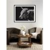 image:imageKate and Laurel Framed Wall Art Print Scottish Highland by Crystal Lynn Collins 21 x 41 Svelte Noir Black Frame Rustic Farmhouse Animal Art for Wall DecorSvelte Noir Black