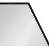 image:imageKate and Laurel McNeer Modern Wall Mirror 22 x 25 Black Geometric Hexagon Mirror for Wall