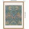image:imageKate and Laurel Poster William Morris Peacock and Dragon 1878 Framed Canvas Wall Art by The Art Institute of Chicago 18 x 24 Sylvie Natural Traditional Animals Abstract Flowers Art for Wall Decor