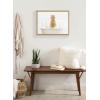 image:imageKate and Laurel Sylvie Alpaca In Bubble Bath Neutral Style Framed Canvas Wall Art by Amy Peterson Art Studio 18x24 White Minamlist Animal Art for Bathroom LaundryNatural