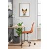 image:imageKate and Laurel Sylvie Baby Fox Color Illustration Framed Canvas Wall Art by Simon Te of Tai Prints 18x24 Natural Adorable Animal Art Wall DcorNatural
