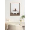 image:imageKate and Laurel Sylvie Beaded Three Little Bears in Vintage Bathtub Vintage Framed Canvas Wall Art by Amy Peterson 18x24 White Adorable Woodland Animal Art for WallGold