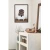 image:imageKate and Laurel Sylvie Bison Rustic Bubble Bath Framed Canvas Wall Art by Amy Peterson Art Studio 18x24 Brown Modern Fun Decorative Bathtub Wall Art for Home DcorBrown