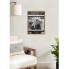 image:imageKate and Laurel Sylvie Photo Saddling Horse Framed Canvas Wall Art by The Whiskey Ginger 18x24 Natural Western Photography Art for Wall